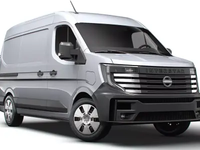 Nissan Interstar-e High Roof Van L2H2 2024 3D model