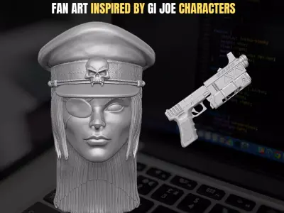 Steel Raven Kit 3D printable File For Action Figures 3D print model