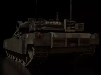 M1A2 Abrams SEP - TUSK 3D model