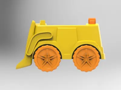 Construction Truck 3D model purchase