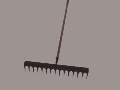 Rake model 3D model