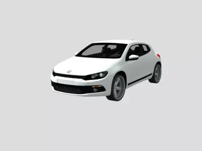 volkswagen scirocco 3D print model