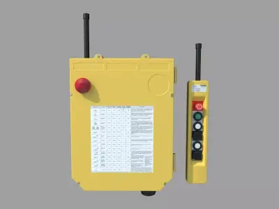 Crane Control 3D model