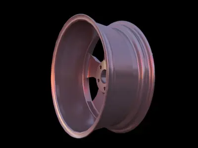 Generic Car Rims Free 3D model