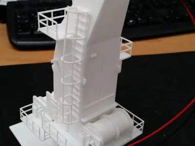 Crane Tower for Seabex One 3D print model