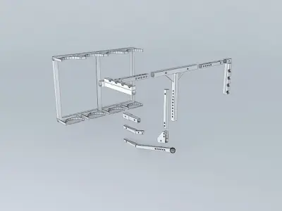 Portable Pickup Free 3D model