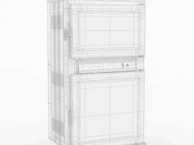 NU-VU Electric Proofer Oven Combination QBT-3-9 3D model