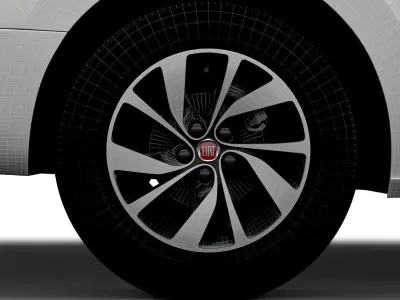 Fiat Ulysse 2022 wheel 3D model