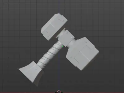 Warhammer Free low-poly 3D model purchase
