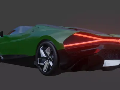 Bugatti Mistral 3D model