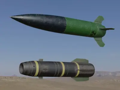 Rocket 3D models  3D Model Pack