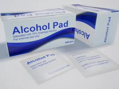Military First Aid Kit 1 Plus 1 PBR Pack Low-poly 3D model