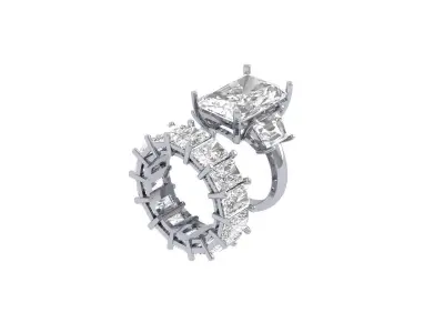 Wedding Ring  3D print model 443