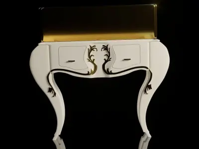 Fork Ad competition - Fork Coffin or Drawer Display piece 3D model