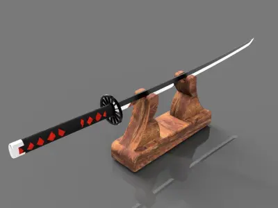 Katana 3D model shop