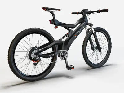 Electric bike 3D model 3D model purchase