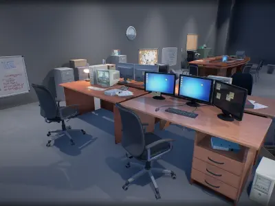 Industry Props Pack 3 Low-poly 3D model