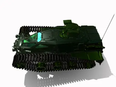 CONCEITO VEICULO BLINDADO  Low-poly 3D model