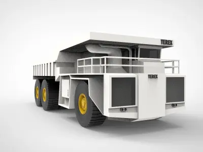 Terex MT6300AC Mining Truck 3D model