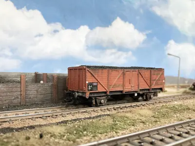 ROLLS-0016 German State Railways Ommu H0-scale 3D print model