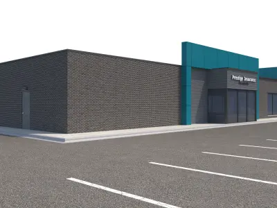 Retail-194 Retail Store 3D model