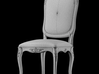 roberto giovannini chair art 1232 3D model