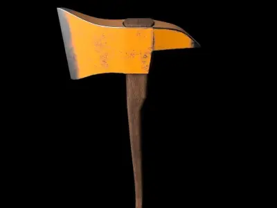 AXE BLADE Free low-poly 3D model