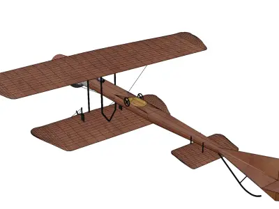 Coanda 1910 Low-poly 3D model purchase