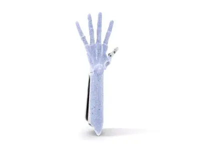 Futuristic Robotic Arm Model Pack Low-poly 3D model order