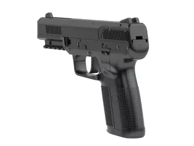 FN Five seven Free low-poly 3D model