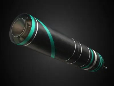 M51 Missile 3D model