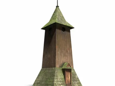 Slavic Architecture Bundle 3D Model Collection