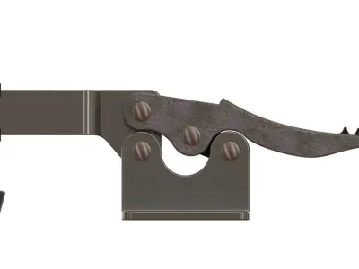 toggle clamp 3D model