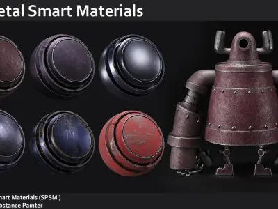 55 Metal Smart Materials Vol2 Texture