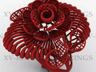NEW TURKISH RING XV-34 3D print model