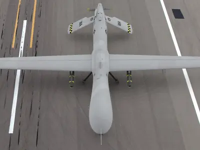 General Atomics MQ-1 Predator 3D model