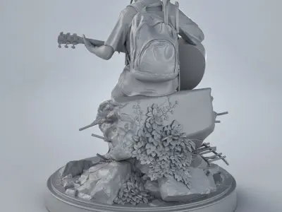 Ellie - The Last of Us Part 2 3D print model purchase