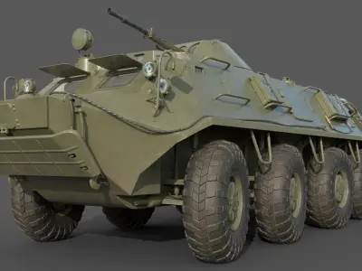 APC BTR-60 3D model