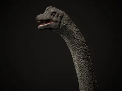 Brachiosaurus Sauropod Dinosaur 3D model