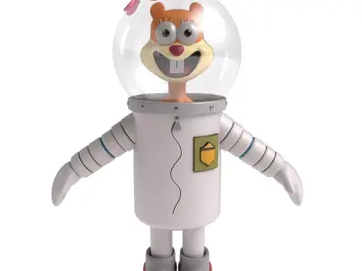 Sandy Cheeks 3D model