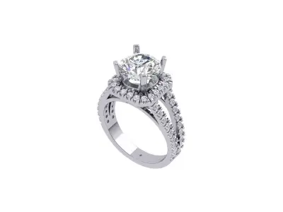 Wedding Ring  3D print model 367