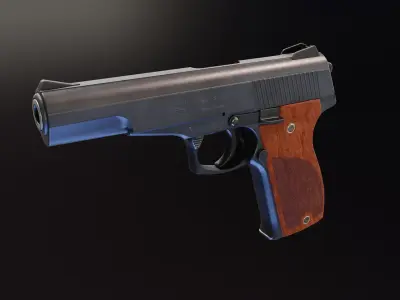 Korriphila HSP 701 Low-poly 3D model