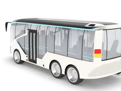 Public Bus 3D model