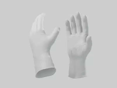 HAND Glove 3D 3D model