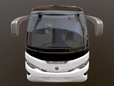 Marcopolo Paradiso G8 1200 2021 Low-poly 3D model