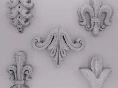 Trim Ornament 20 3D model