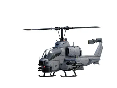 Bell AH-1 Super Cobra 3D model buy