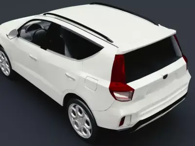 geely vision x6 3D model