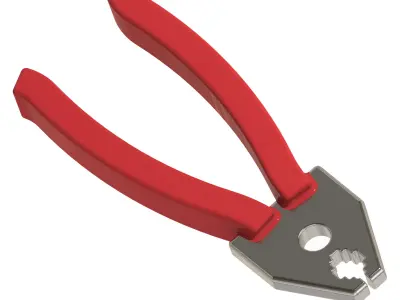 Cutting Plier Toy 3D model