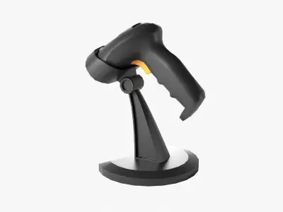 Barcode Scanner Low-poly 3D model purchase